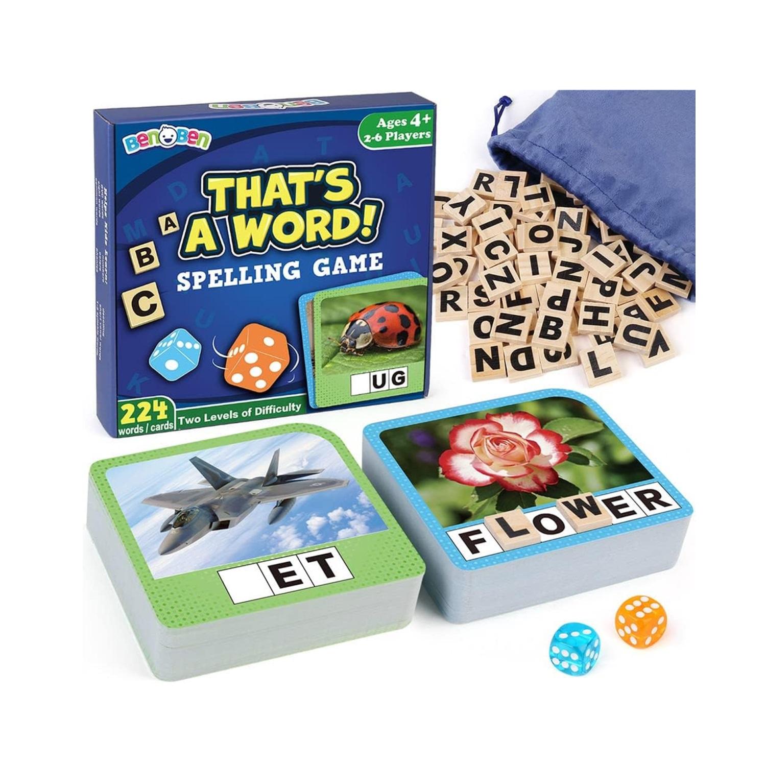 Montessori BenBen That's A Word Spelling Game