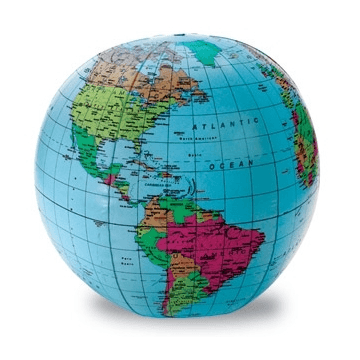 Montessori Alison's Montessori Inflatable World Globe