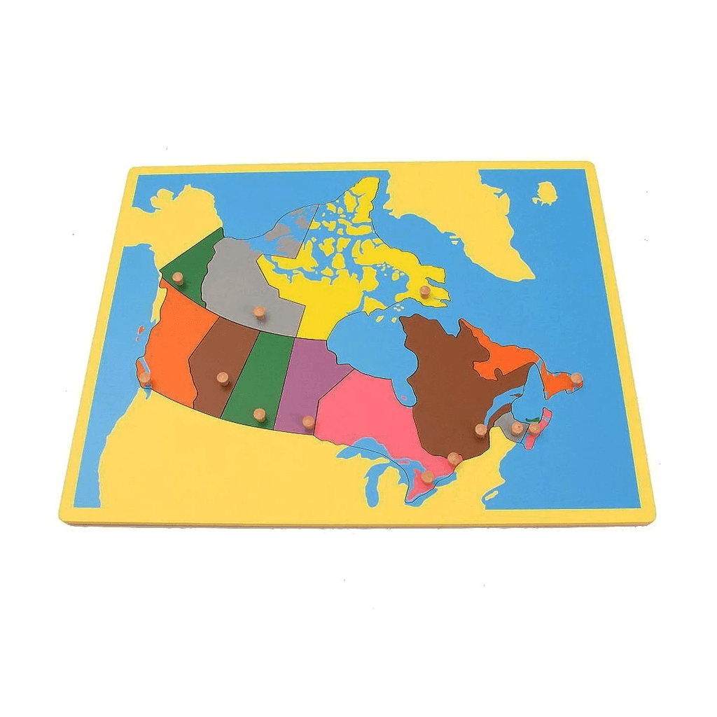 Montessori map of canada