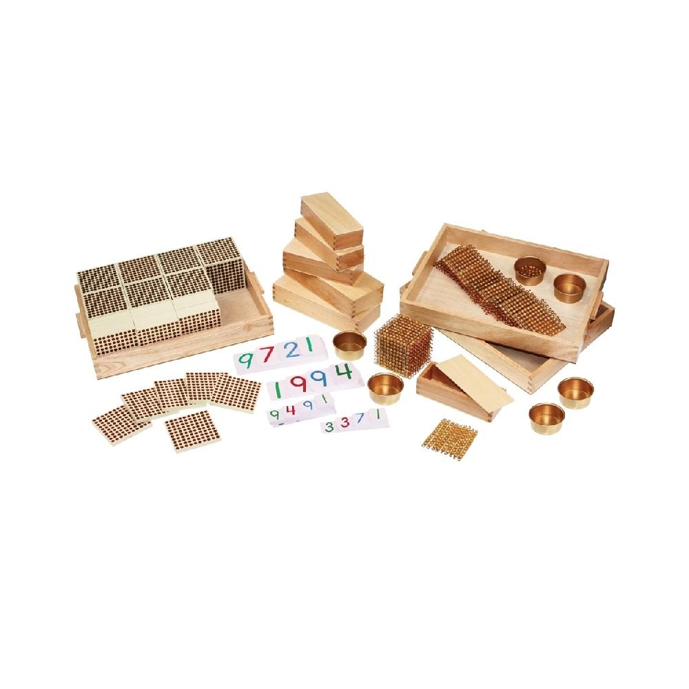 Montessori Alison&#8217;s Montessori Golden Bead Material Complete Set
