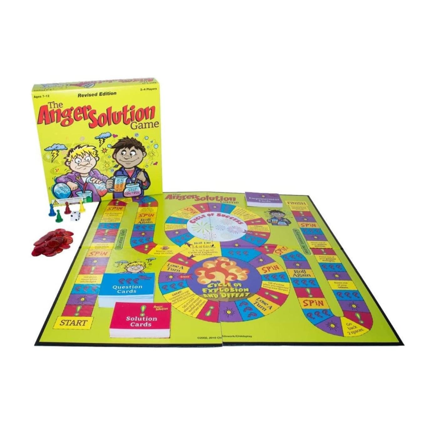 Montessori Childswork Childsplay The Anger Solution Board Game