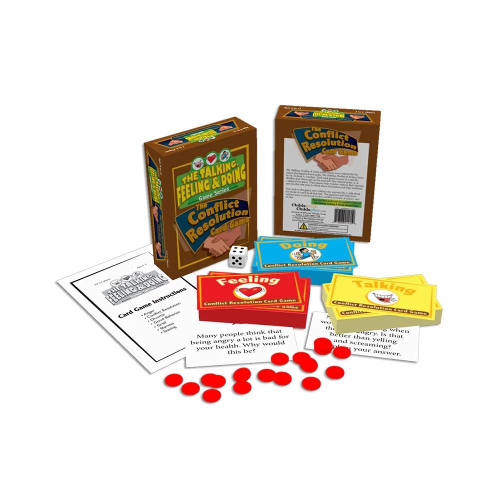 Montessori Childswork Childsplay The Talking, Feeling & Doing Conflict Resolution Card Game