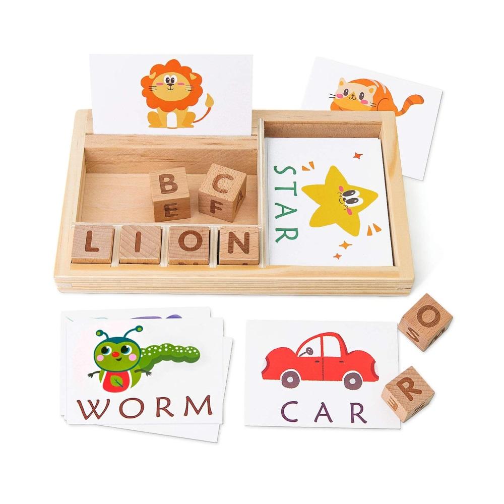 Montessori Coogam Word Spelling Game