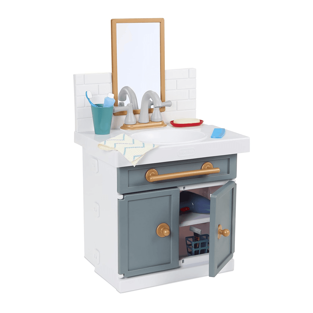 Montessori Little Tikes First Bathroom Sink With Real Working Faucet