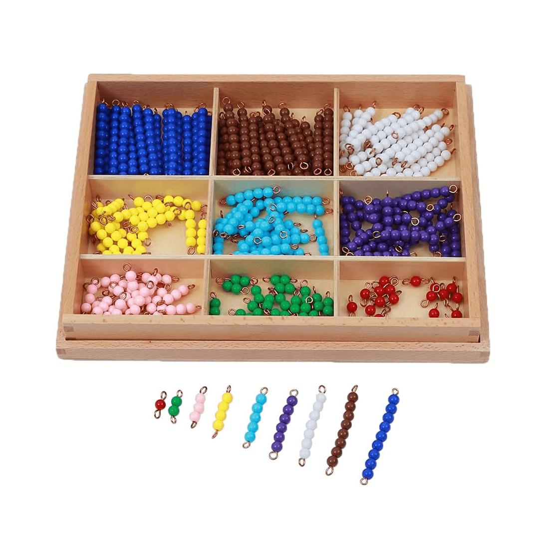 Montessori Adena Montessori Colored Bead Chains