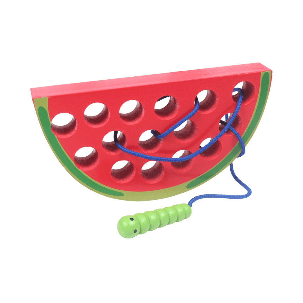 Montessori IFIT Lacing Toy Watermelon
