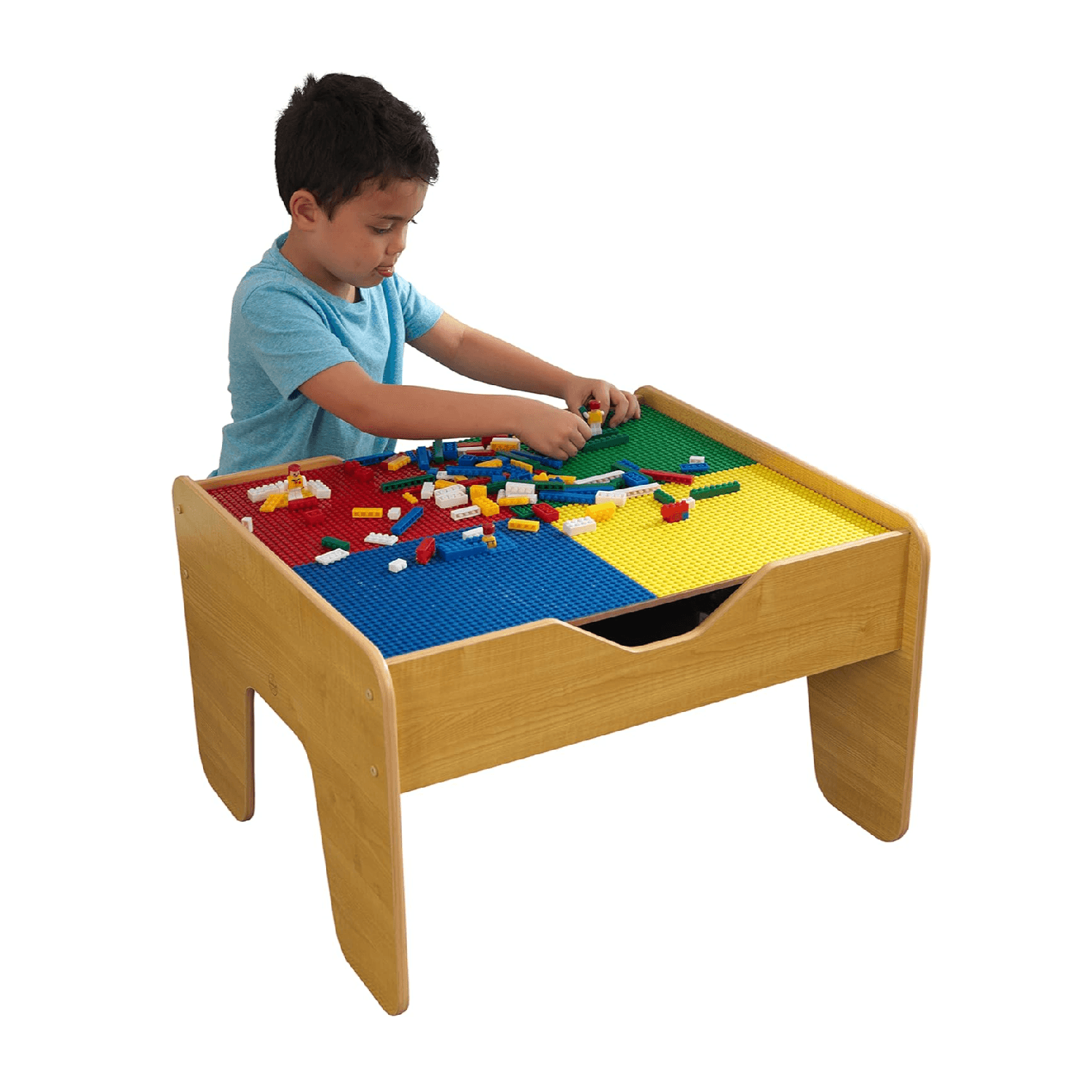 Montessori KidKraft 2-in-1 Reversible Top Activity Table Natural