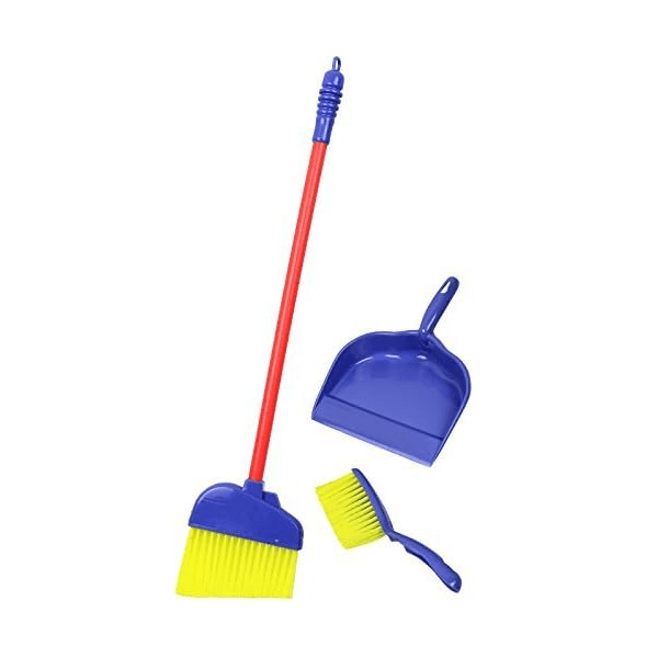 Montessori Click N’ Play Broomstick, Dustpan, and Brush