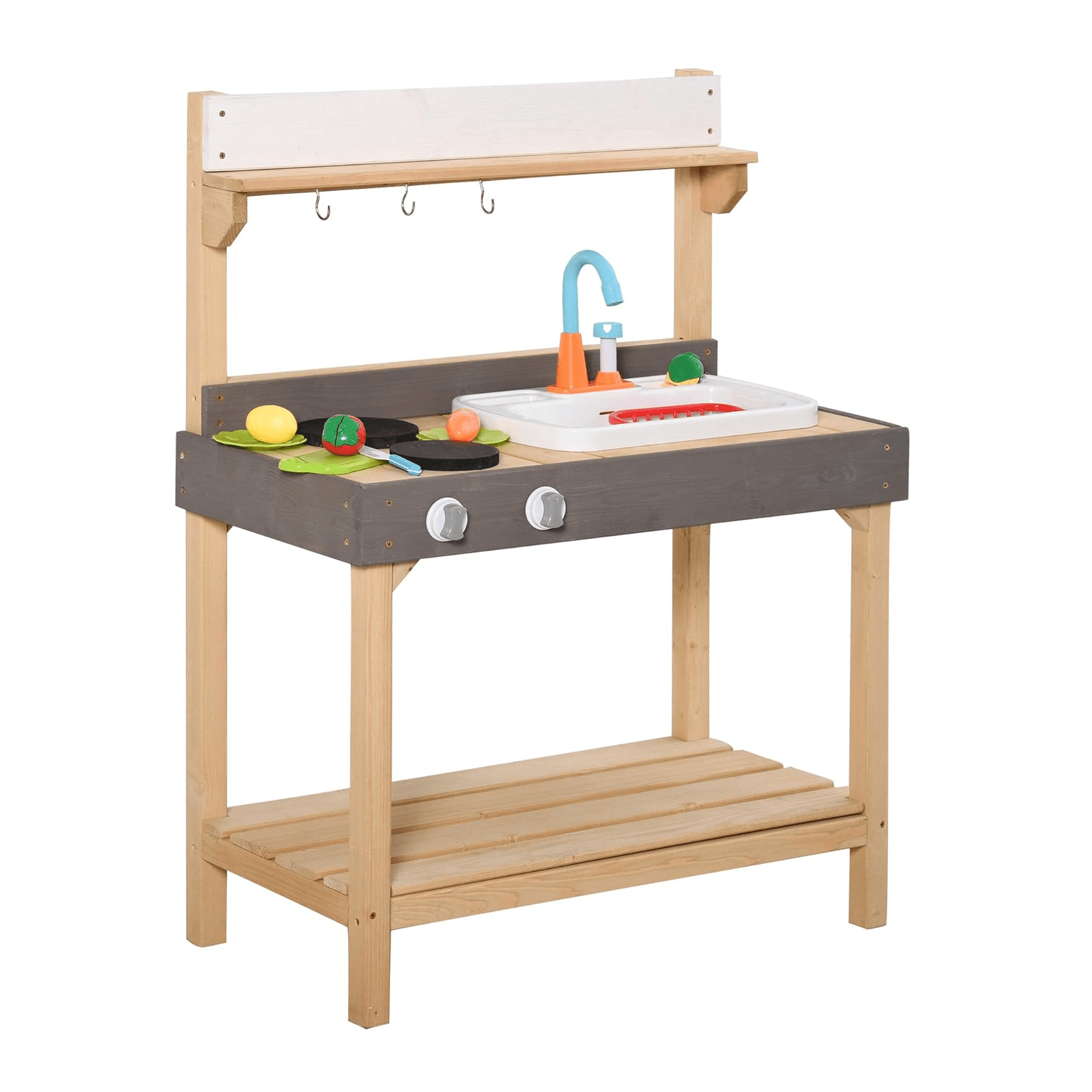Montessori Outsunny Mud Kitchen Playset