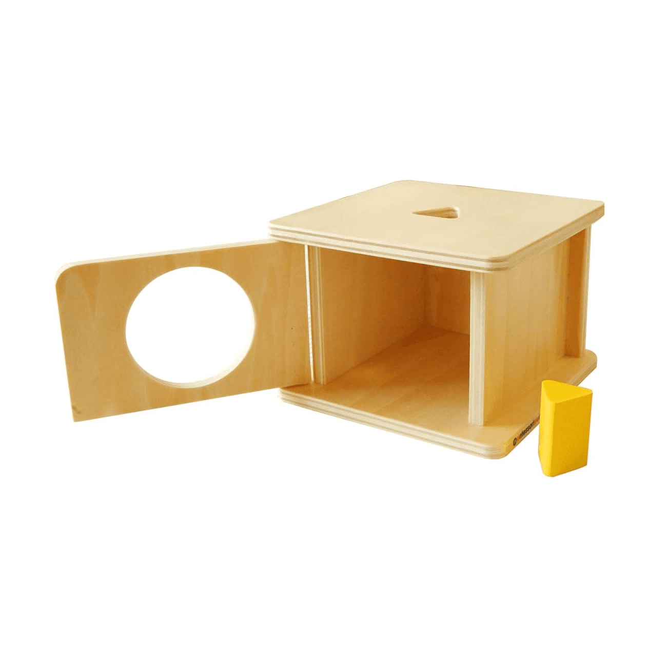 Montessori Montessori Outlet Imbucare Box With Triangle Prism