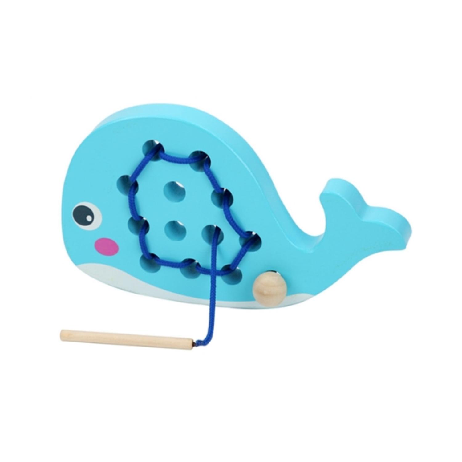 Montessori IFIT Lacing Toy Whale