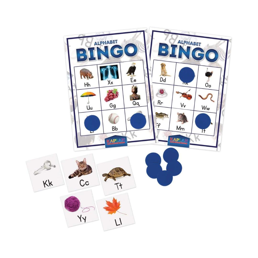 Montessori Kaplan Early Learning Alphabet Bingo Game