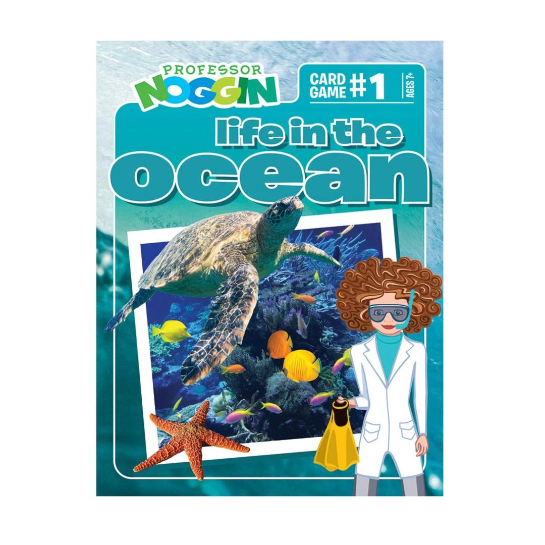 Montessori Outset Media Professor Noggin's Life in The Ocean Trivia Card Game