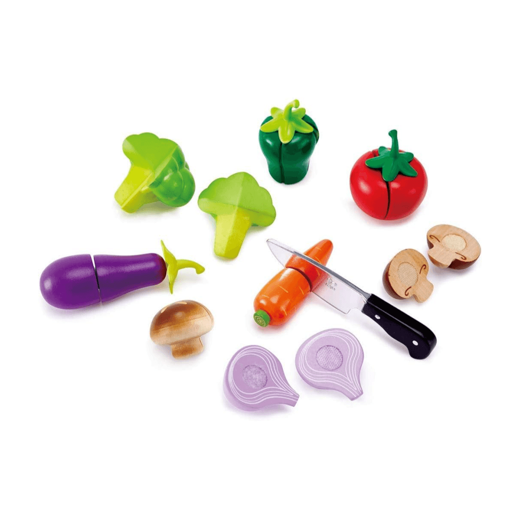 Montessori Hape Vegetables Cutting Toys Garden