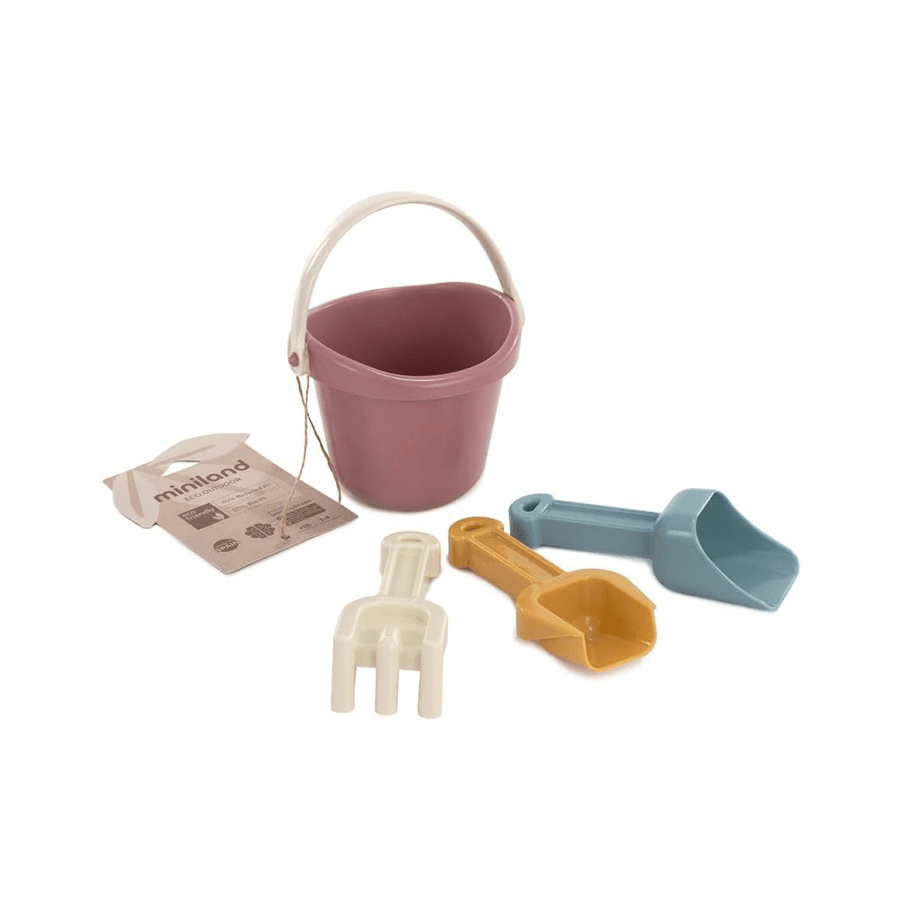 Montessori miniland sand bucket set