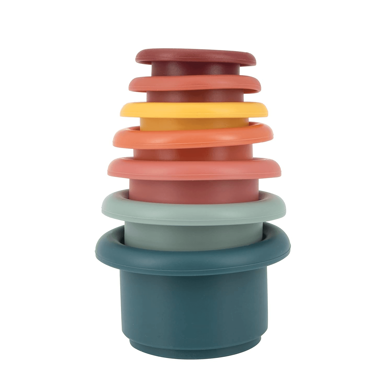 Montessori Nuby Silicone Stacking Cups