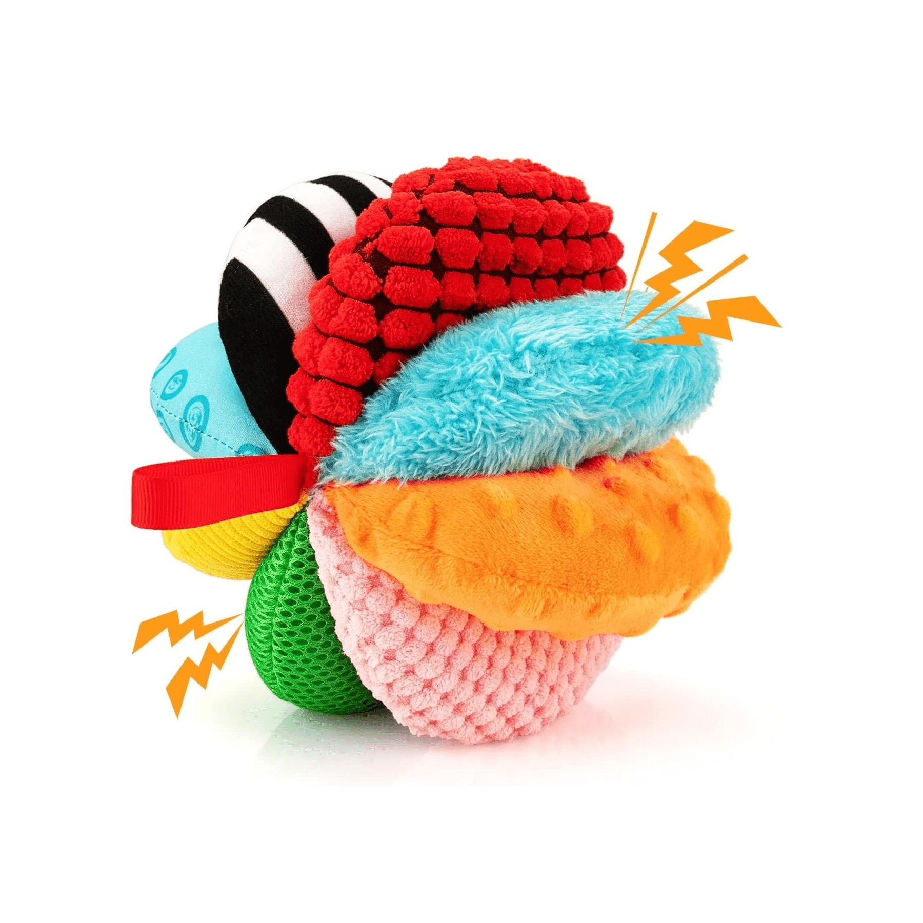 Montessori ‎Teytoy Puzzle Ball 8-in-1 Fabric Sensory Ball