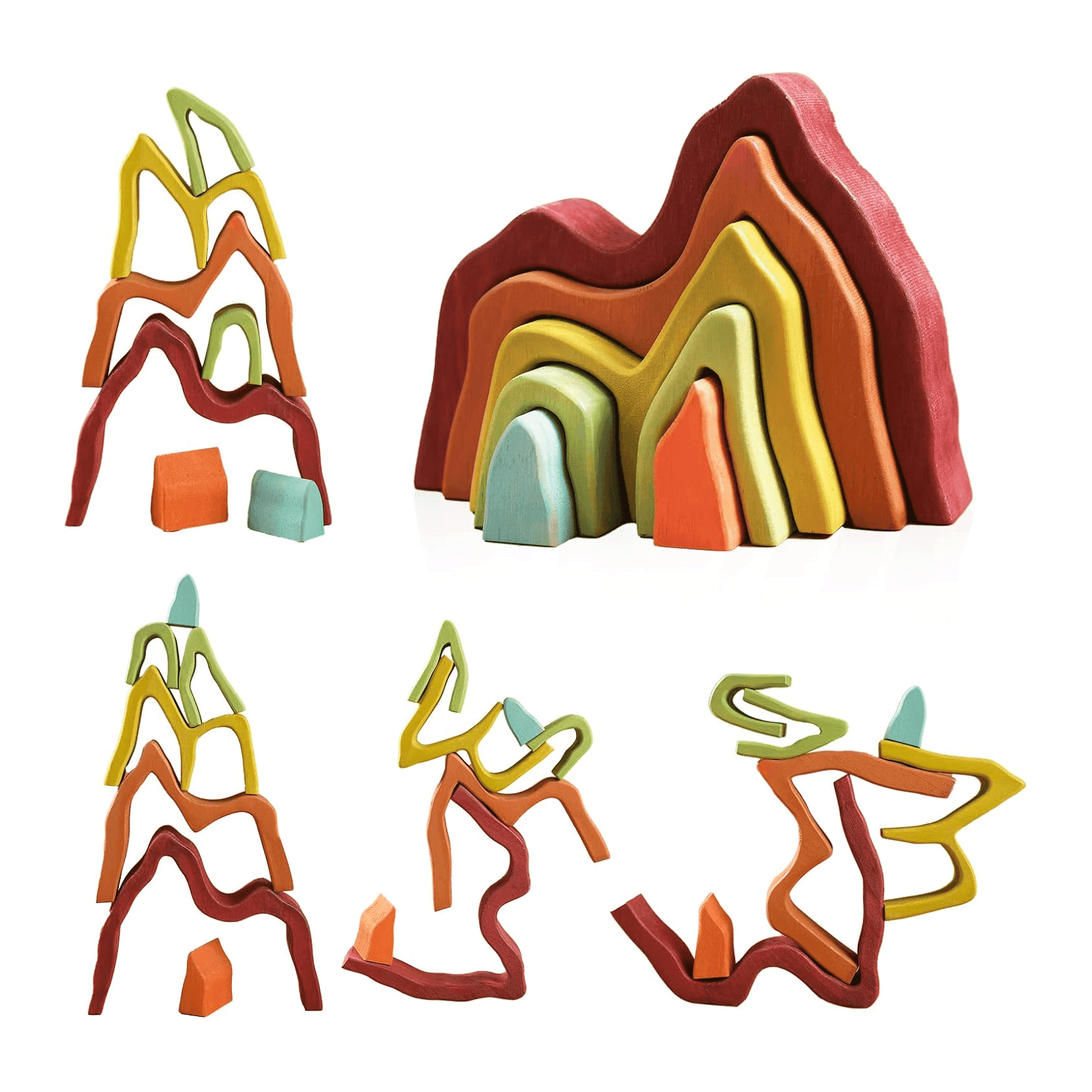 Montessori arch stacker (1)