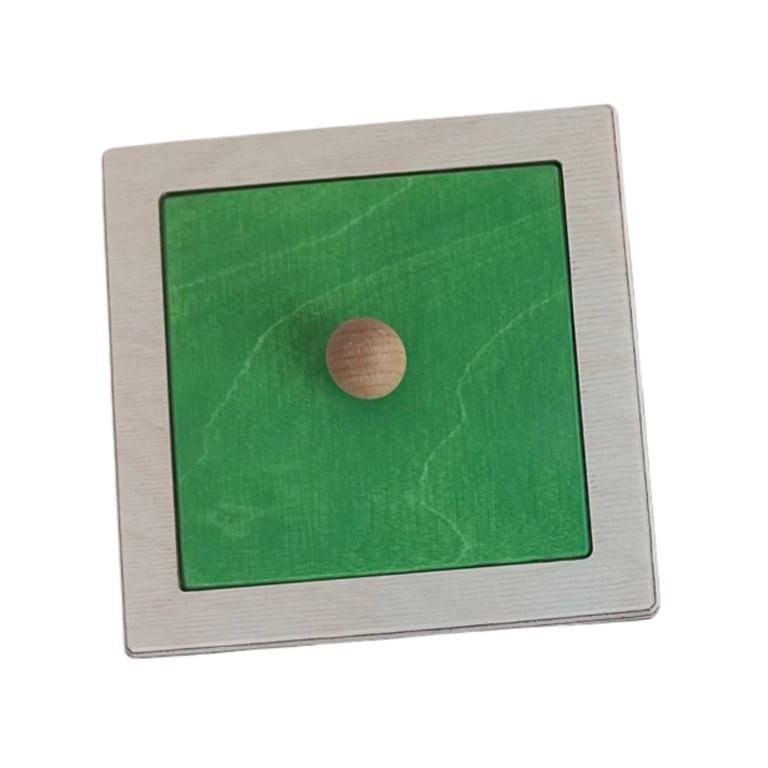 Montessori Tapintoys Montessori Wood Puzzle Peg Board Square