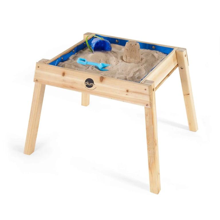 Montessori Plum Build and Splash Wooden Sand and Water Table