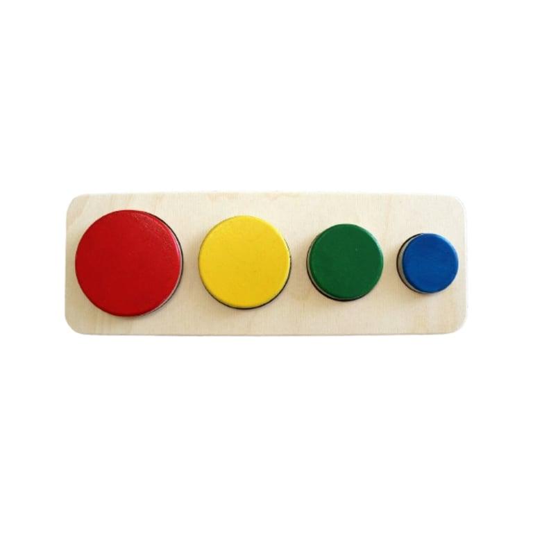 Montessori MaTzik MAV Shapes Circle Chunky Puzzle Color