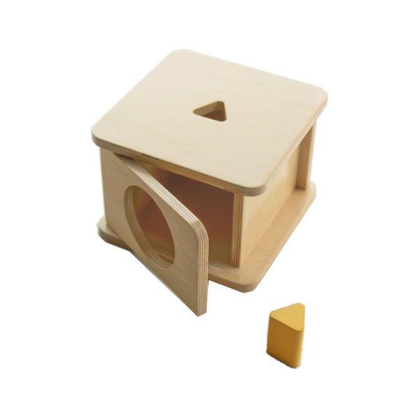 Montessori Montessori Outlet Imbucare Box With Triangle Prism