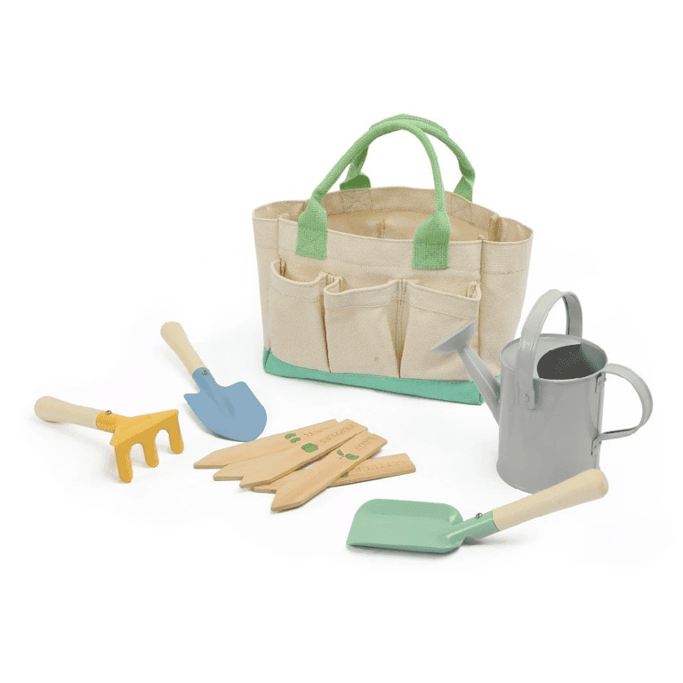 Montessori Elis Design Gardening Tools With Bag