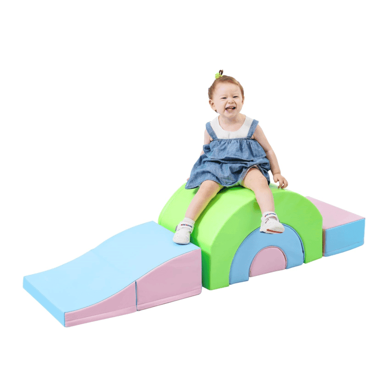 Montessori Virubi 5-Piece Soft Play Set Rainbow