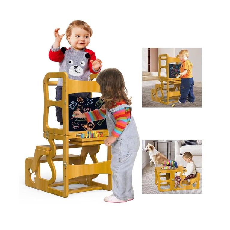 Montessori HaoZuop Convertible Toddler Tower