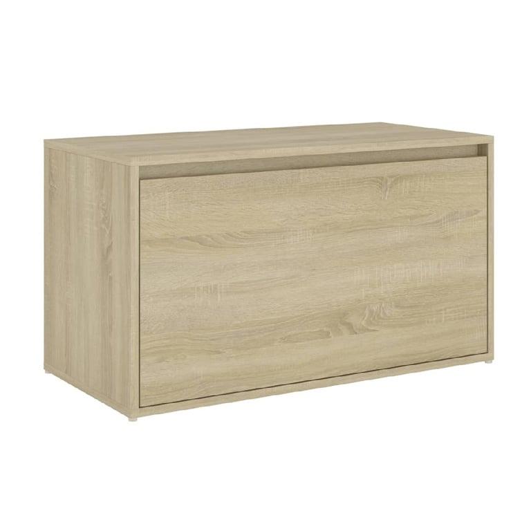 Montessori vidaXL Storage Bench Sonoma