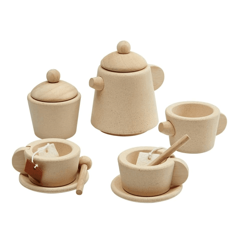 Montessori PlanToys Wooden Tea Set