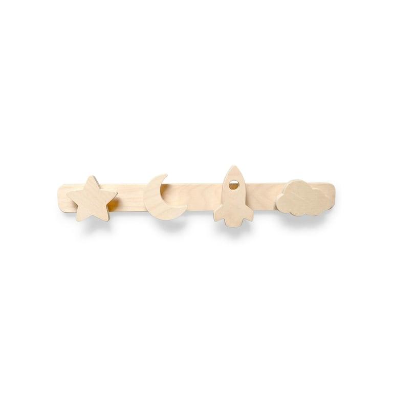 Montessori toddie.nl Wooden Coat Rack Space