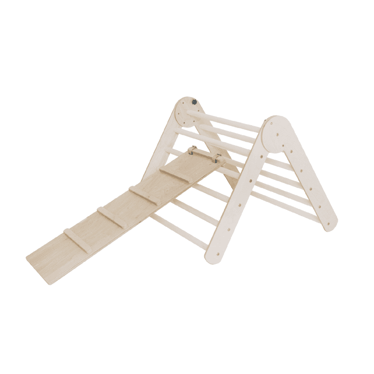 Montessori Katehaa Adjustable Pikler Triangle With Ramp