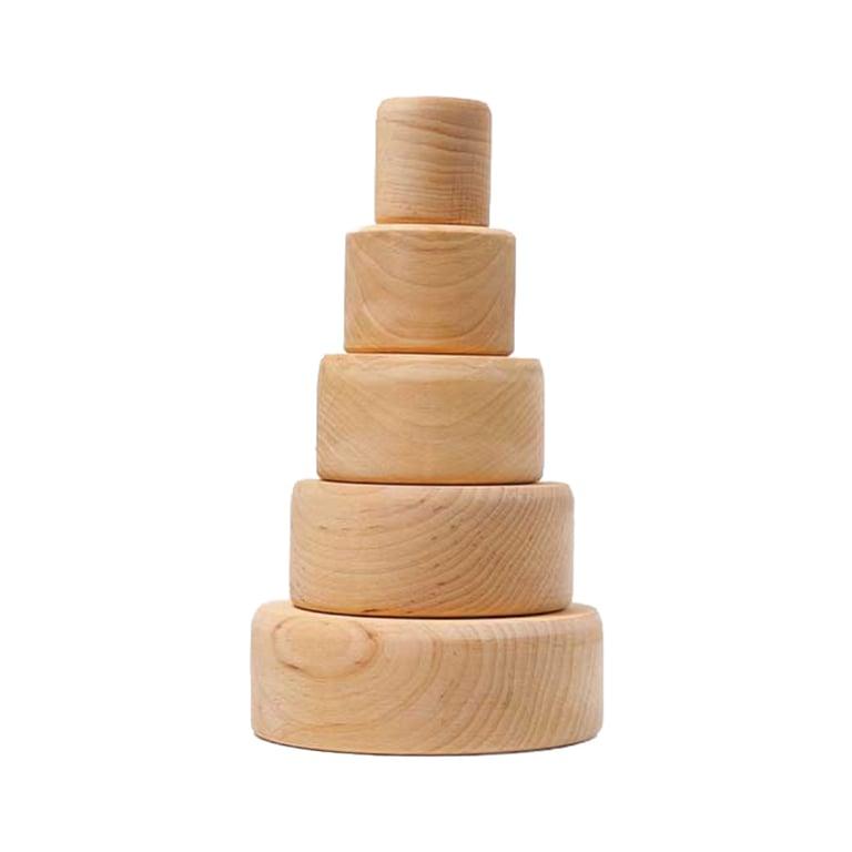 Montessori Grimm's Stacking Bowls Natural