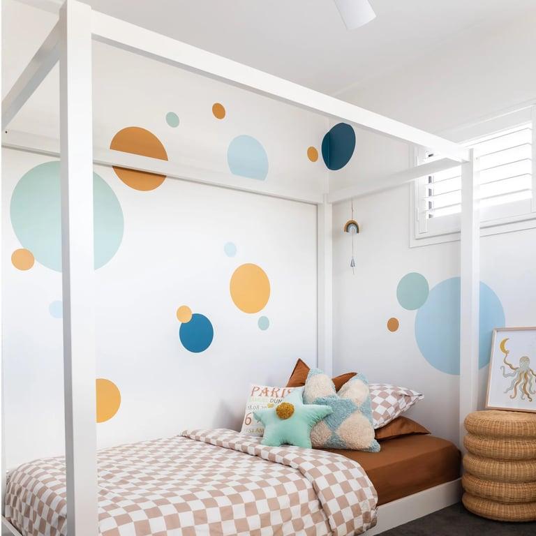 Montessori Hide & Seek Kids Addison Bed Double White