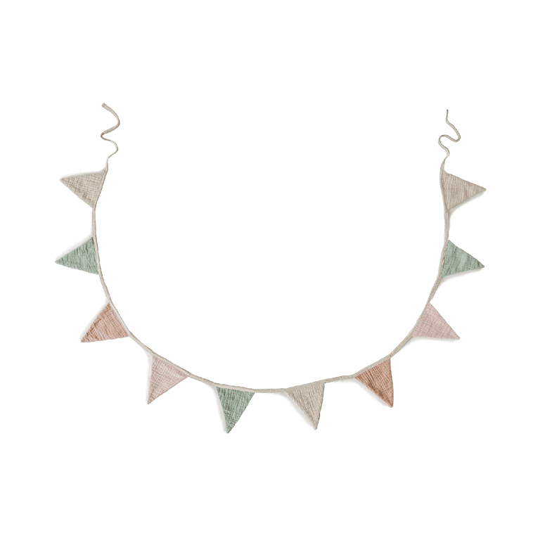 Montessori mushie Garland