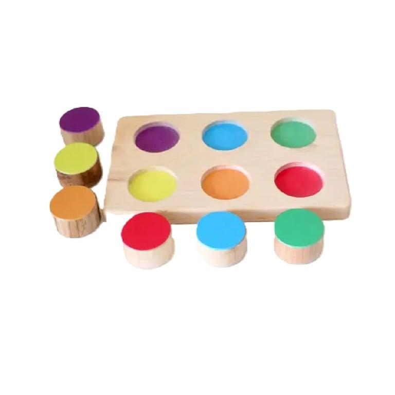 Montessori Heir+Loom Kids Montessori Color Matching Puzzle