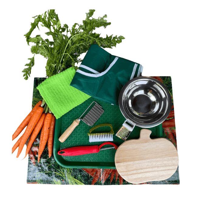 Montessori Montessori N' Such Veggie Peel, Cut & Serve Kit