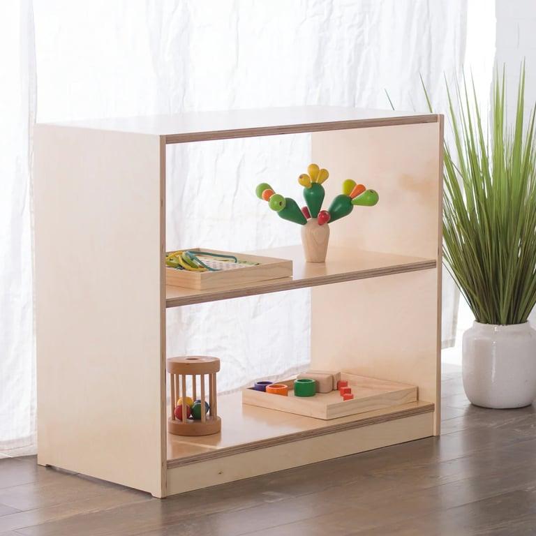 Montessori Sprout Kids Montessori School Open Back Shelving 30H 30W 11.5D