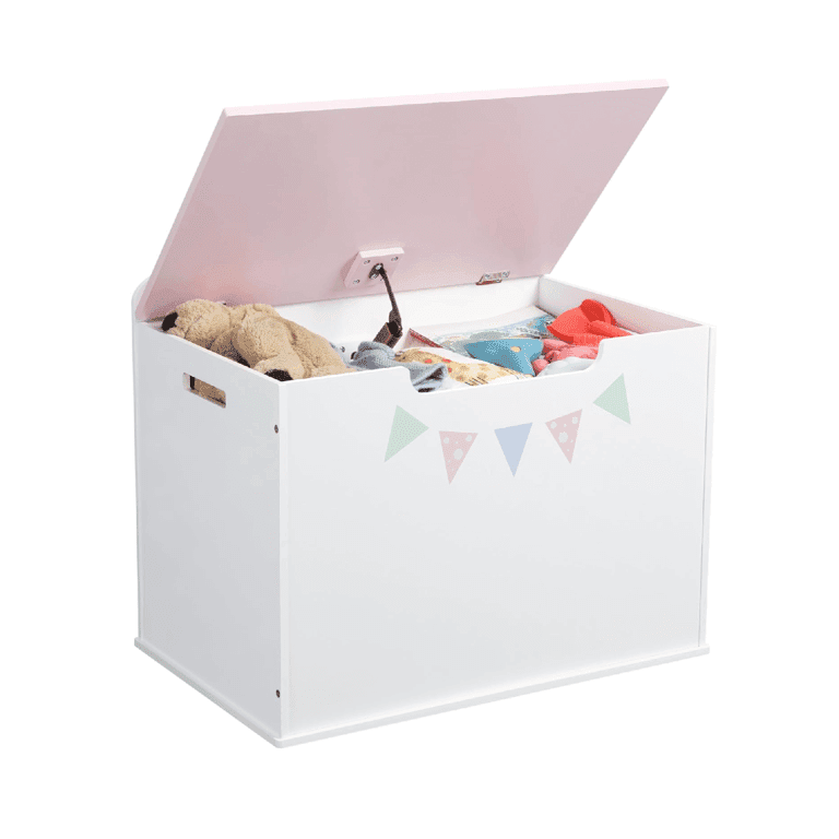 Montessori Navaris Storage Bench Pink