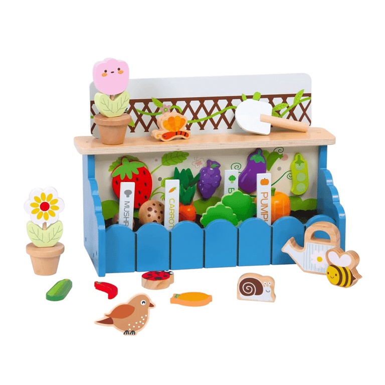 Montessori REU Smartwo Vegetable and Fruit Garden Toy Playset