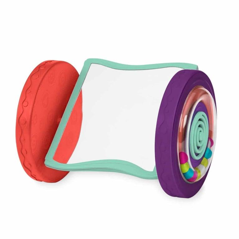 Montessori B. toys Looky-Looky Crawl and Roll Mirror Toy