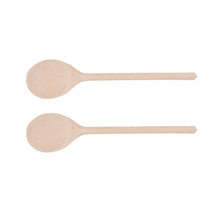 Montessori REU Bambino Planet Pack of Two Wooden Mixing Spoons