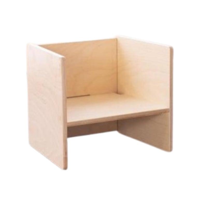 Montessori Sprout Kids Weaning Chair Finished Birch