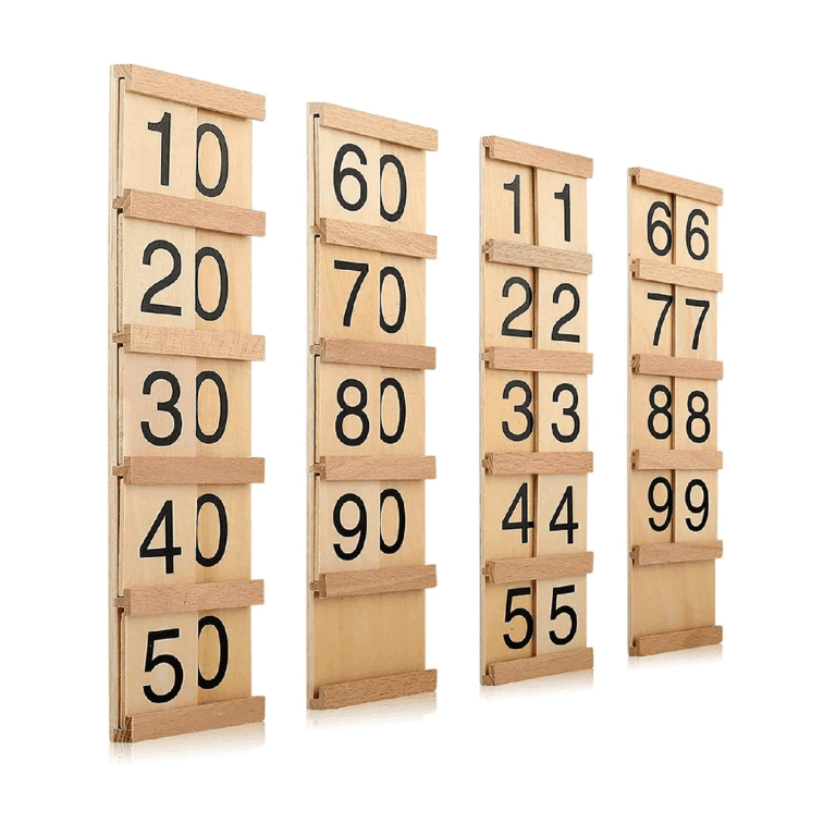 Montessori YHZAN Montessori Teens and Tens Boards