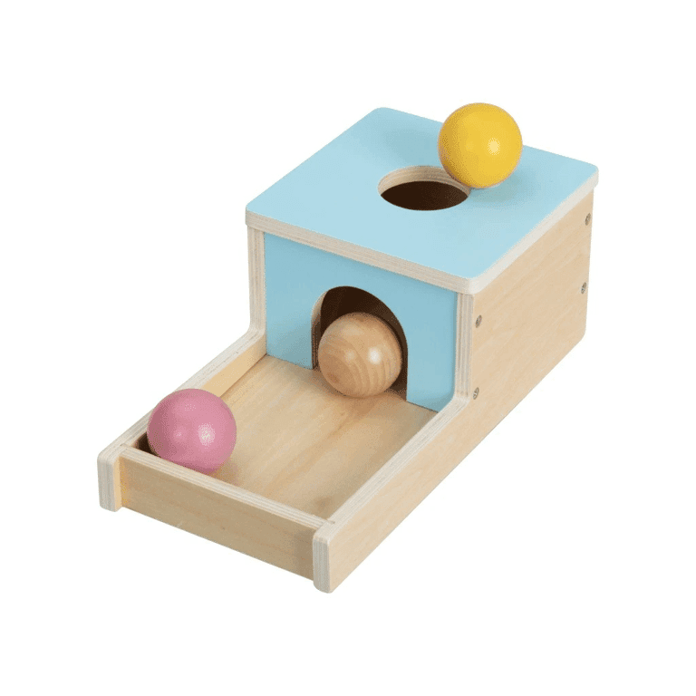 Montessori Elis Design Object Permanence Box With Tray