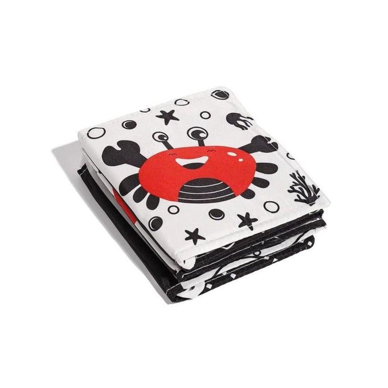Montessori REU Clever Toys Box Contrast Book Crab