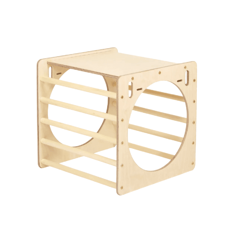 Montessori Katehaa Explorer Climbing Cube Natural