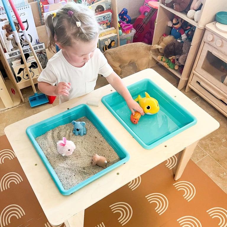 Montessori Bush Acres Water Table Maddie Teal