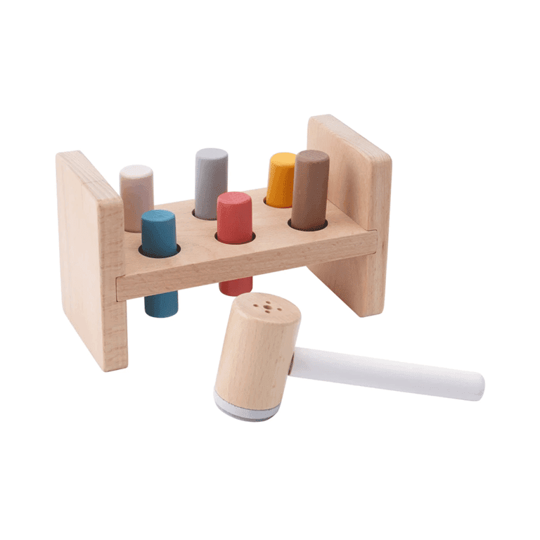 Montessori CGB Giftware Little Tribe Wooden Hammer Work Bench No Name